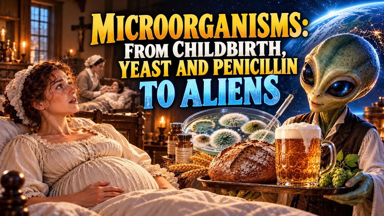 FROM YEAST AND PENICILLIN TO ALIENS: Microorganisms | Untold Stories of History