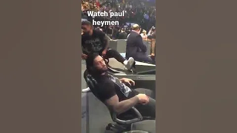 paul heyman singing john cena theme song😂