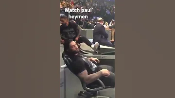 paul heyman singing john cena theme song😂