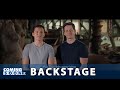 Uncharted (2021):  Tom Holland e Mark Wahlberg sul set del Film - HD