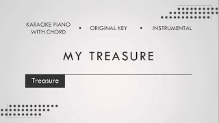 TREASURE (트레저) - MY TREASURE 가사 (Piano Track   Vocal | Original Key | Instrumental)