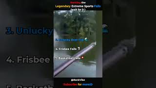 Ranking Legendary Extreme Sports Fails 💥 #shorts #fails #rankvibe