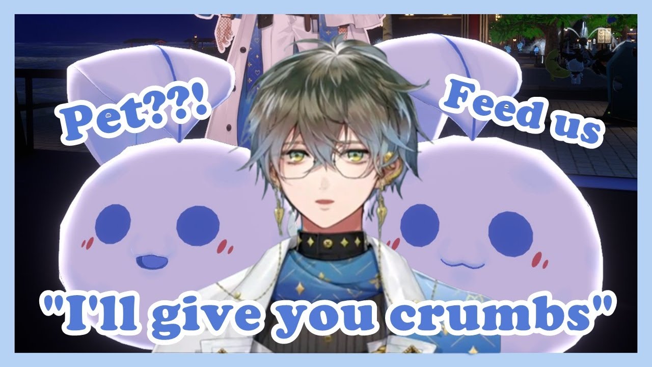 Ike Petzoned Quilldren but He Feeds Them Some Crumbs🥰[Ike Eveland/Nijisanji EN]