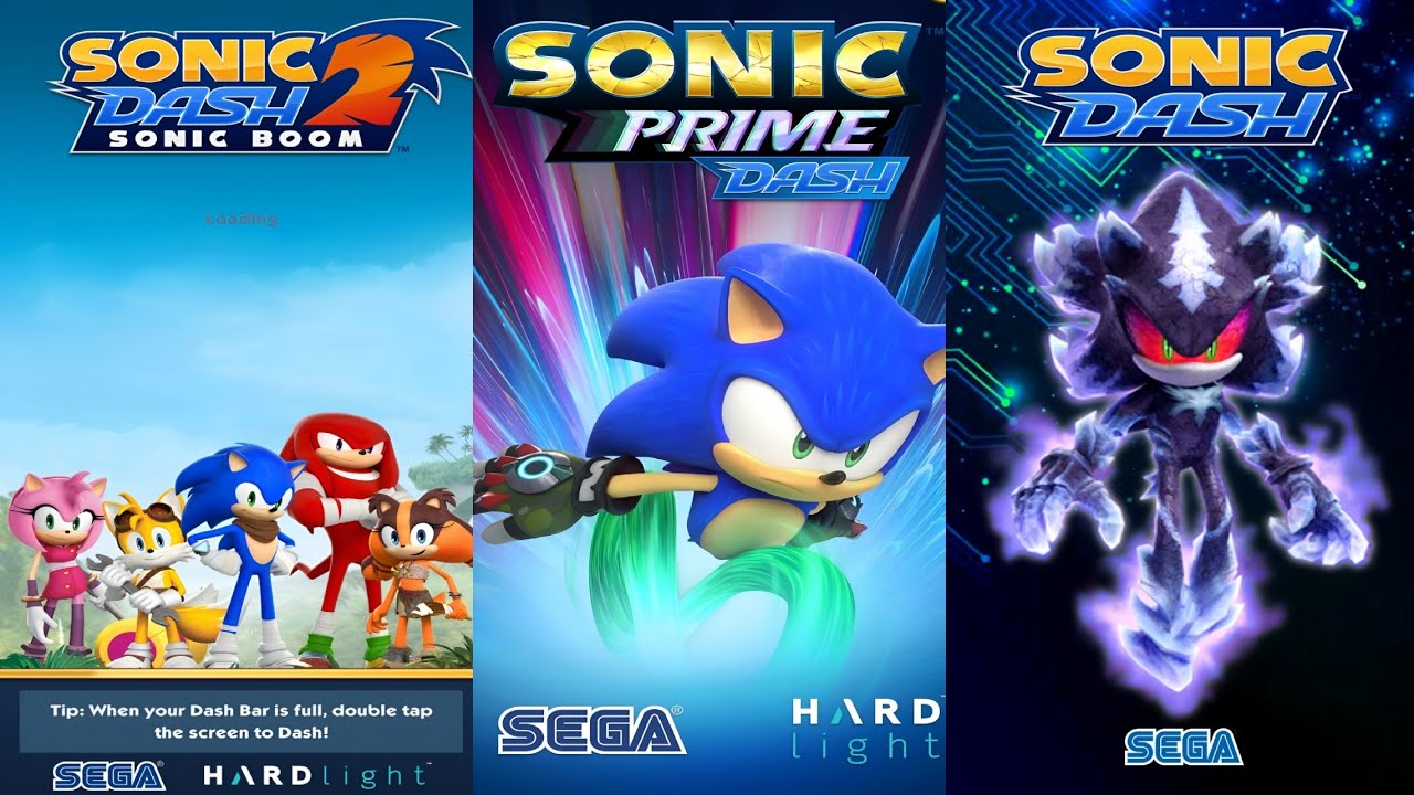 Sonic Boom 🆚 Sonic Prime Dash 🆚 Sonic Dash Vs All Bosses Zazz Eggman ...