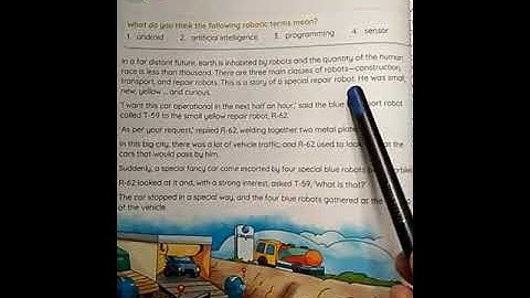 Grade 6 CBSE:English-The curious robot Part 2