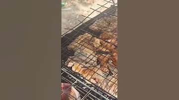 Roasting A Giant Lake Kariba Tilapia Food Fish Babique 