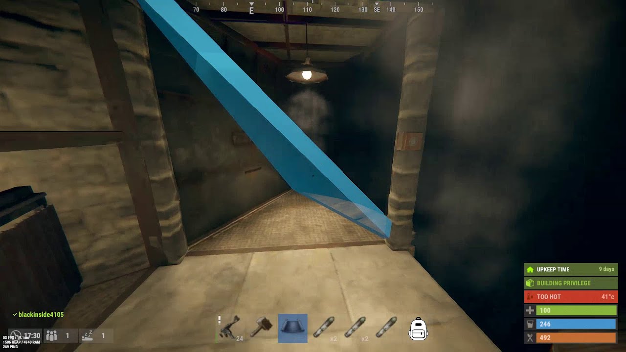 42+ Rocket Strong Solo Cave Base with Double Bunker - RUST - YouTube