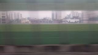 중앙선 청량리행 무궁화호 #1624 열차 망우역~청량리역 주행영상(과 종착방송)