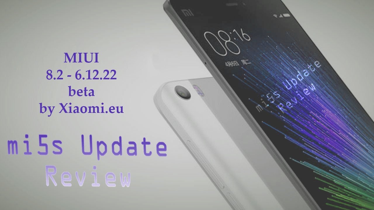 Mi5s weekly ROM update. 8.2  6.12.22 (beta) 
             by Xiaomi.eu