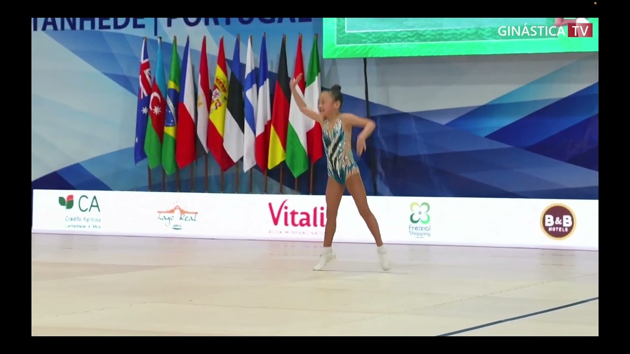SHIN Sofiya (KAZ)- YOUTH IW finals Aerobic gymnastic Fig open 2024, CANTANHEDE