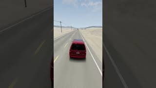 Minivan Brutal Crashes #shorts