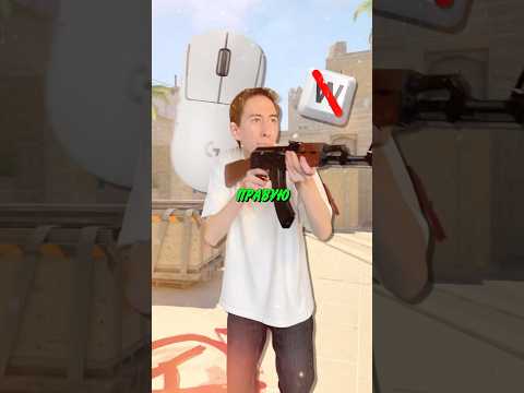 ПОЧЕМУ ЭТОТ ПРО ИГРОК ХОДИТ МЫШКОЙ ВМЕСТО КЛАВИАТУРЫ? #cs2