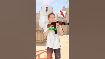 ПОЧЕМУ ЭТОТ ПРО ИГРОК ХОДИТ МЫШКОЙ ВМЕСТО КЛАВИАТУРЫ? #cs2