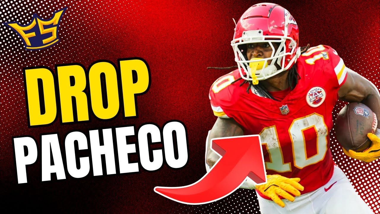 Fantasy Football DROP LIST For Week 5 - Isiah Pacheco, Travis Hunter and More