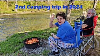 4 22 2024 Camping at a Riverside Campground 2