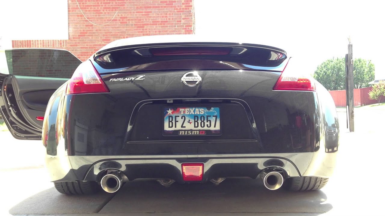 370z AAM Competition SLine Short Tail Exhaust YouTube