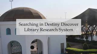 4   Searching in Destiny Discover