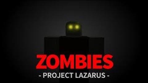 Playing Project Lazarus ROBLOX ,First Time