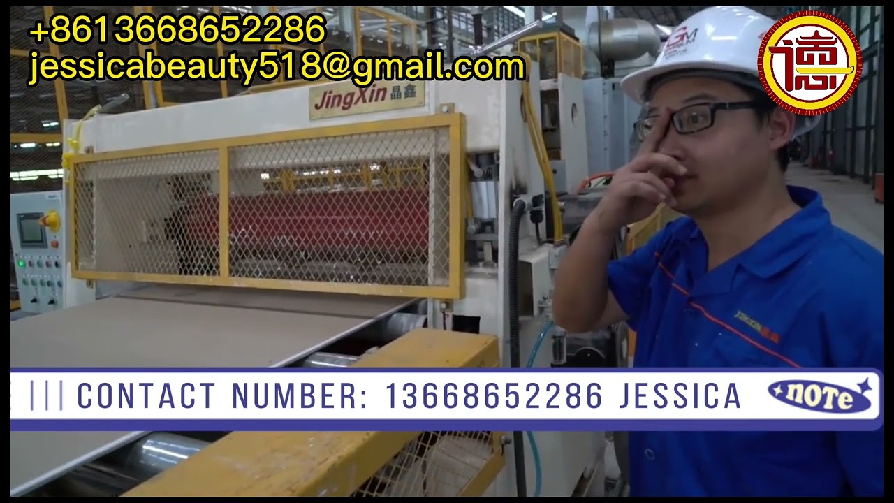 Gypsum Board Making Machine Production line, gypsum board line,paper faced gypsum board line