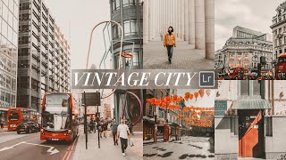 Vintage City Preset | Free Lightroom Mobile Presets Free Dng | ReinaMarie Presets