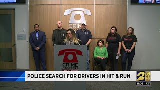 Crime Stoppers: Police search for drivers in Hit & Run
