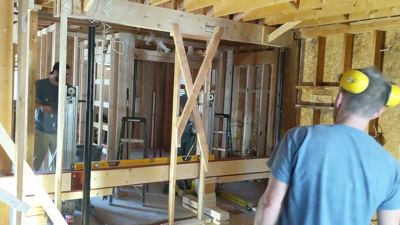 Transforming a St. Catharine's Home: Steel Beam Installation for Second Floor Support