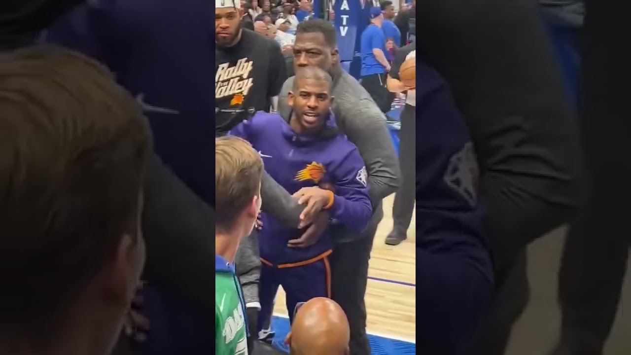 Fan Removed After Getting Physical with Chris Paul’s Wife & Mom 