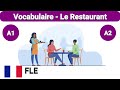 Vocabulaire / Les commandes (au café, au restaurant) 🍴(FR/ENG)