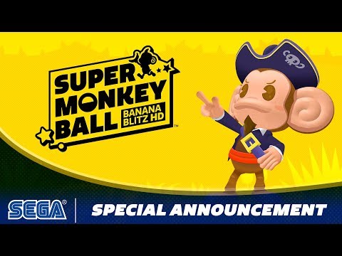 Super Monkey Ball: Banana Blitz HD | Special Announcement Trailer (UK PEGI)