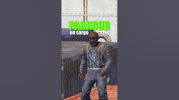 Best parkours on cargo ship #rustconsole #rusttok #rustgame