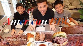 Eating fall off the bone Texas BBQ at Bludso’s BBQ – Mouth Watering Ribs, brisket and more