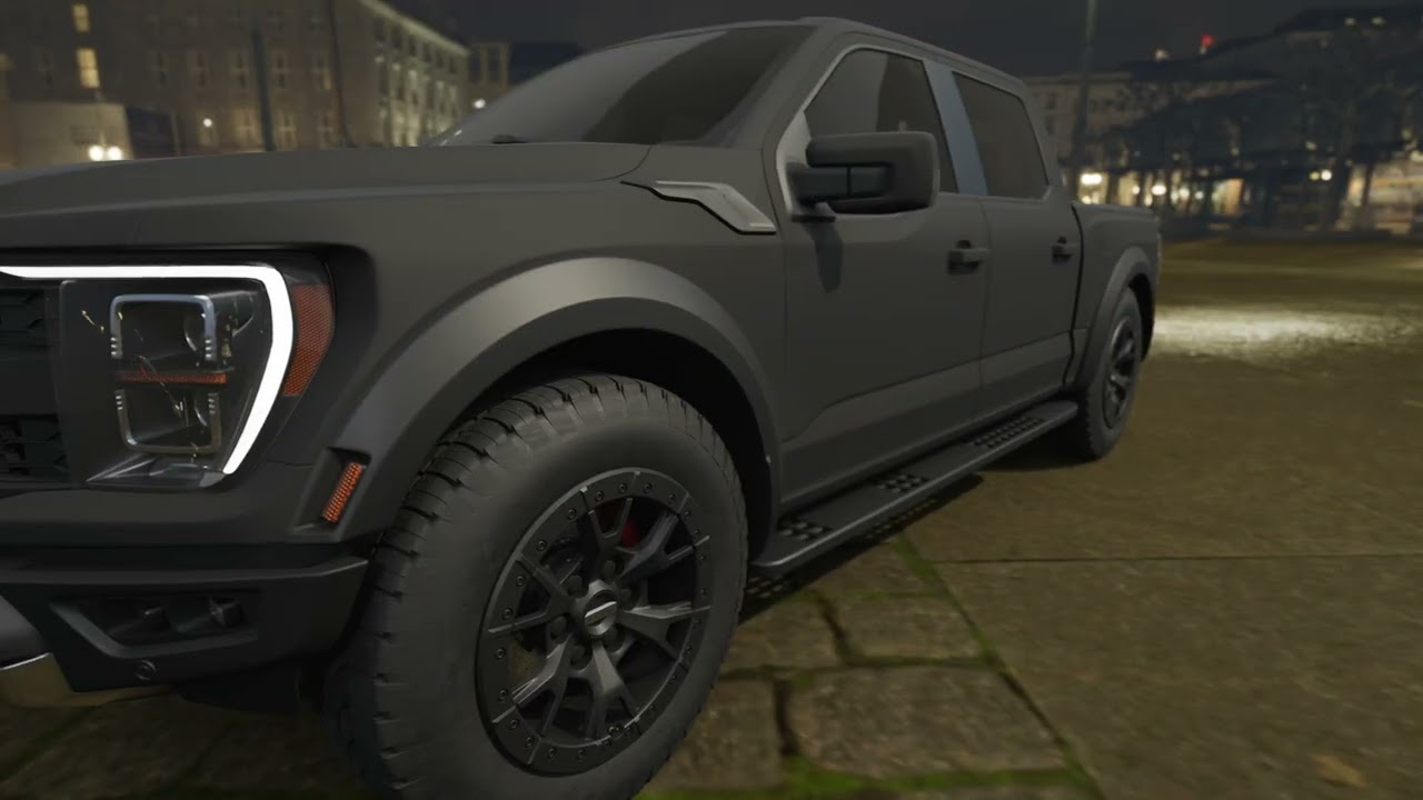 Ford F150 Raptor in 3M Matte Black M12 Vinyl Wrap Showcase