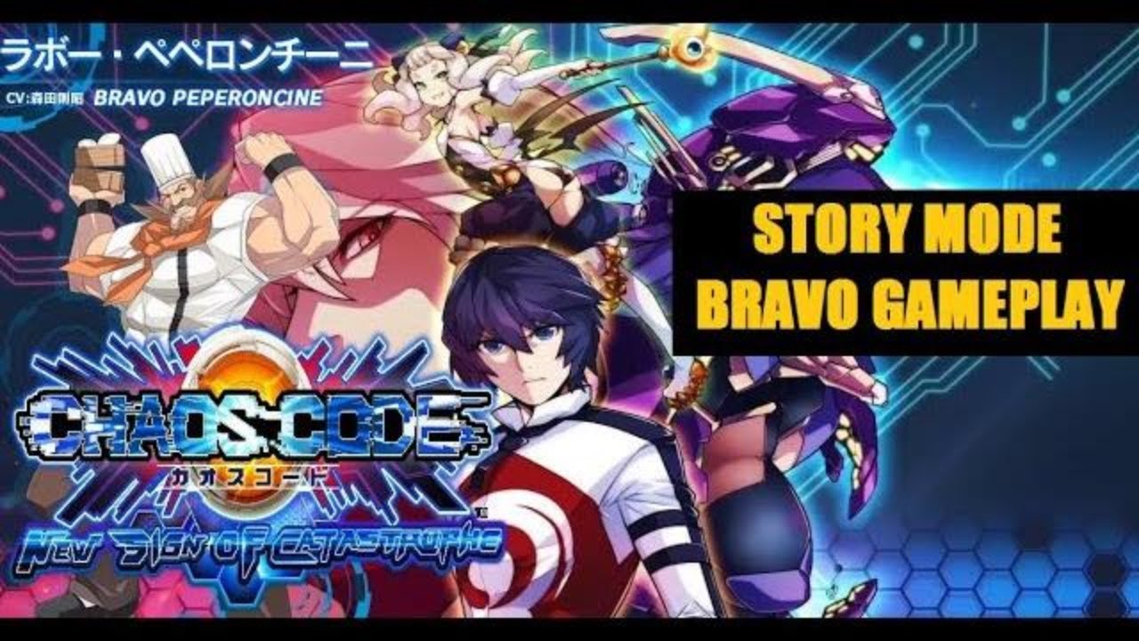 CHAOS CODE STORY MODE I BRAVO GAMEPLAY - YouTube