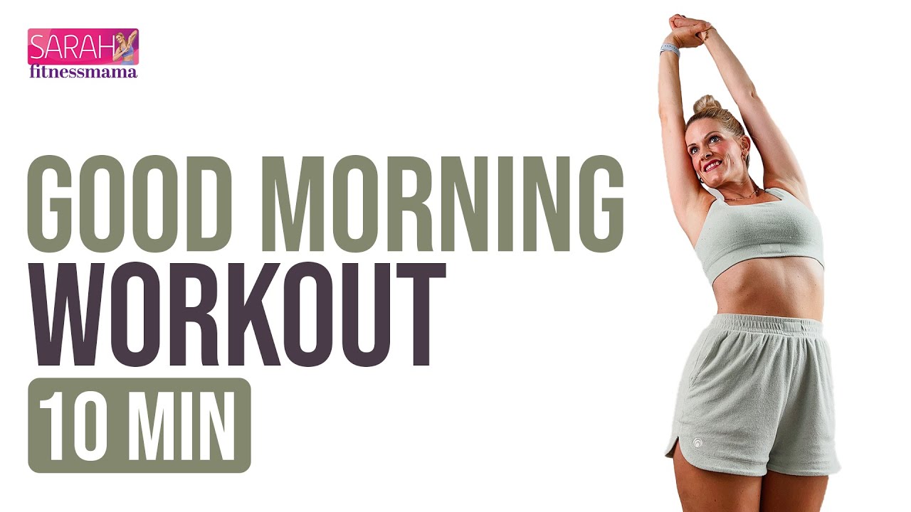 10 MIN I Morning Pyjama Workout I Stretch + Train 