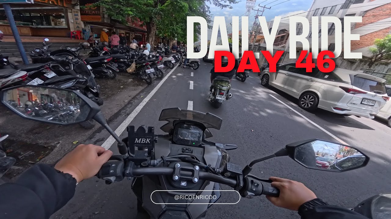 Early Morning Drive in Bali 🇮🇩 | Honda Adv160  #dailyvlog #bali #motovlog 
