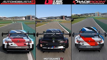 Automobilista 2 vs Le Mans Ultimate vs RaceRoom - BMW M4 GT3 at Interlagos
