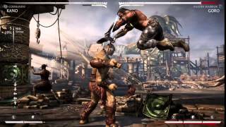 Mortal Kombat X How To Punish EX PUNCHWALK w/ CM Kano screenshot 5