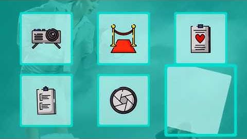 Movie Cinema Entertainment   Flat Animated Icons and Elements After Effects Template