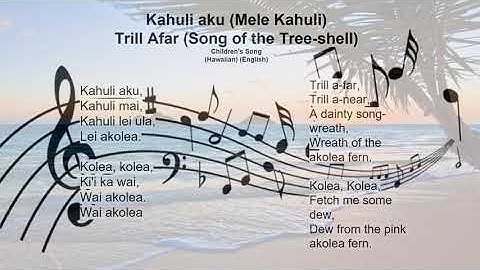 Thumbnail of Kahuli Aku: A Song of Hawaii