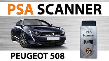 Peugeot 508 - PSA SCANNER PIN CODE Reader