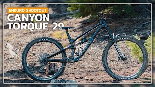 Canyon Torque Review - Enduro Bike Shootout  #mtb #mountainbiking