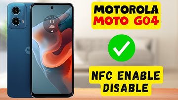 NFC Enable Disable Motorola Moto G04 || How to turn on / off NFC || NFC settings