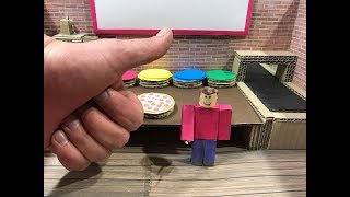 Roblox Pizza Cardboard Game Diy Youtube - roblox jailbreak cardboard game diy