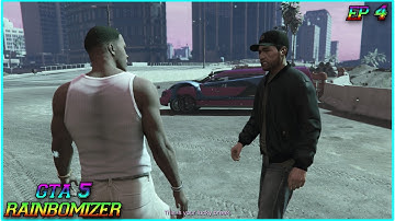 GTA 5 But Everything Is Randomized! #4 Yep just a normal day in los Santos  (Rainbomizer Mod
