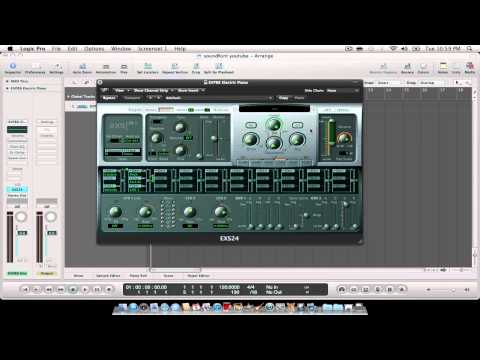 Tutorial - HOW TO Import Soundfonts into ESX24 in Logic Studio 9