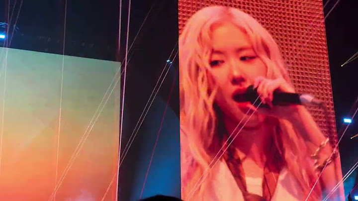 3AM - ROSÉ (BLACKPINK) - GMO SONIC 2025, SAITAMA SUPER ARENA (JAN 26, 2025)
