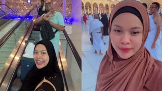 Thank God, Melly Lee has arrived in Indonesia after Umrah and off air Jeddah