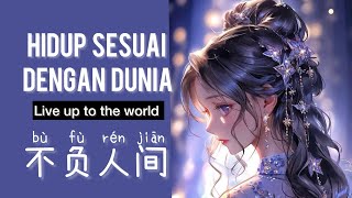 不负人间 - Bu Fu Ren Jian - Ah Yue Yue - 阿月月- Hidup Sesuai Dengan Dunia - Live Up The World - Chinese