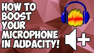 How To Boost Your Audio In Audacity NO DISTORTION!