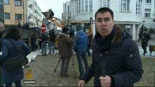 Vlasti Srbije Uklonile Spomenik U Preševu - Al Jazeera Balkans